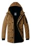 Waterproof and Cold-Resistant Hooded Short Parka Coat--1128--