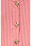 Ruffled Corduroy Girls' Long Sleeve Cardigan - 4