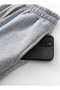 2 Pcs Women's Black + Gray Plus Size Baggy Loose Fit Pants Bottom Stretchy Comfortable Fabric Sweatpants - 6