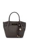 Women's Faux Leather Gray Shoulder Bag