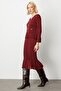 Pleated Hem Midi Skirt 26Kekl03915 - 3