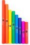 Mad About Tuned Percussion Tube Set C Major Diatonic Scale Set Musical Instruments, 8 Notes MT-D-8