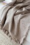 Beige Star Floor Covering Sofa, Sofa Bed, Sofa Cover/Shawl 115X200 cm (Milk Coffee) - 2