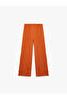 Basic Wide Leg Pants with Elastic Waistband