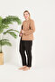 Women's Plus Size Collarless Jacket - 6