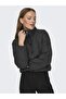 معطف نسائي أسود 15308639 Onlmaggı Solid Puffer Cc Otw - 4