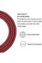LoongGate Premium Nylon Braided Guitar Cable,1/4 Inch(6.35mm) Gold Plated TS plug - 3