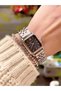 Steel Strap Minimal Case Women's Watch 3 Atm Waterproof 2 Years Mechanism Warranty - 4