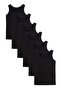 6-Piece Strappy Stretch Fabric Cotton Men's Tank Top - 2