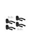 Tioamy Guitar Hangers for Wall Guitar Wall Hanger Stand 4 Pack Guitar Wall Mount Hook Holder