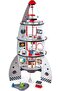 Four-Stage Rocket | Award-Winning Wooden Space Toy With Real-Life Shuttle Designs, 20 Rocket Ce
