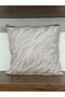 2-Piece Cream Brown Jacquard Woven Inner-Filled Cushion - 2