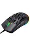Wired Gaming Mouse RGB Gaming Mouse Ultra Lightweight Honeycomb Case Adjustable 7200 DPI 7 Programma - 2