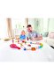 Crazy Rollers Stack Track | Wooden DIY Marble Run Set With Dominoes, STEAM Educational Learning - 4
