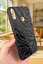 Huawei Y6 2019 Compatible Zebra Patterned Silicone Shock-Absorbing Classic Protective Rubber Case - 3