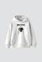 Megadeth Printed Oversize Unisex White Hoodie