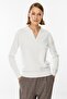 Polo Neck Long Sleeve Seasonal Sweater