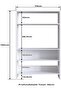 White 4-Tier Open Shelf Bookcase | Storage Unit with Drawer | Modern Display Cabinet - 3