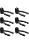 Fousenuk 6 Piece Guitar Holder Wall Mount Guitar Hook Black Guitar Stand Wall Mount