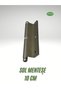 10 cm Cumber Hinges (Left Hand) Aluminum for American Door - 2