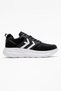 Lace-Up Men's Sports Shoes Black White - 2