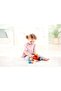Shape Sorter Ladybug Pull-Along Toy | Wooden Push & Pull Toy for Toddlers with Shape Sorting Bl - 4