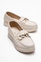 Knitwear Comfortable Soft Sole Women's Shoes Beige Skin