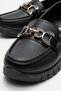 Knitwear Comfortable Soft Sole Women's Shoes Black Skin - 3