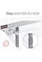 DuraSteel Apex NSF Approved Stainless Steel Commercial Wall Mount Shelf - 6