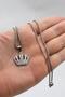King's Crown Figured Necklace Stainless Steel Chain 902295 - 7