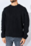 Crew Neck Oversize Basic Sweater - Black |   Mew515256-01 - 4