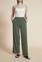 Solid Full Length Pants - 5