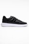 Lace-Up Men's Sports Shoes Black White - 2