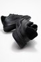 Lace-up Men's Sports Shoes BLACK BLACK - 4