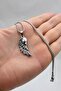 Wing Motif Necklace Stainless Steel Chain 902284 - 7
