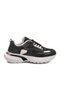 Black and White Thick Sole Lace-Up Women's Sports Shoes 301 g