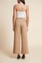 Solid Wide-Leg Pants - 6