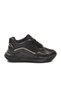 Black Gold Thick Sole Lace-Up Women's Sports Shoes 051 g