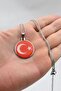 Moon and Star - Moon Star Necklace Stainless Steel Chain 902286 - 7