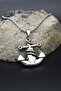 Anchor Rudder Figured Necklace Stainless Steel Chain 902290