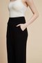 Solid Long Pants with Drawstring - 5