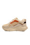 Beige Orange Thick Sole Lace-Up Women's Sports Shoes 051 g - 2