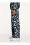 Animal Print Full Length Pants - 7