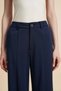 Solid Wide-Leg Pants - 4