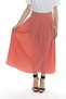 Wide Midi Pleated Skirt