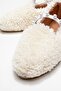 Women's Pearl Belted Home Slippers White - 3