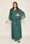 Long Side-Slit Evening Skirt