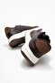 Lace-Up Men's Sneakers Brown Brown - 4