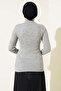 Fisherman Neck Tricot Women's Badi̇ Sweater - 4