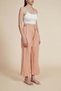 Full Length Loose Pants with Tie - 3